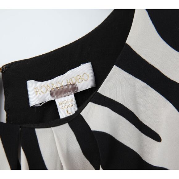 Ronny Kobo Zebra Karilynn Mini Dress - Picture 7 of 10